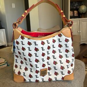 NWT Dooney & Bourke Louisville cardinal HOBO BAG